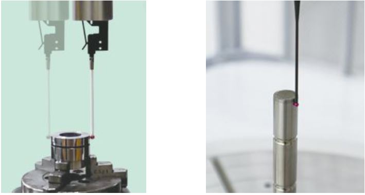 Opposed diameter measurement (Patented) Automatic crowning function